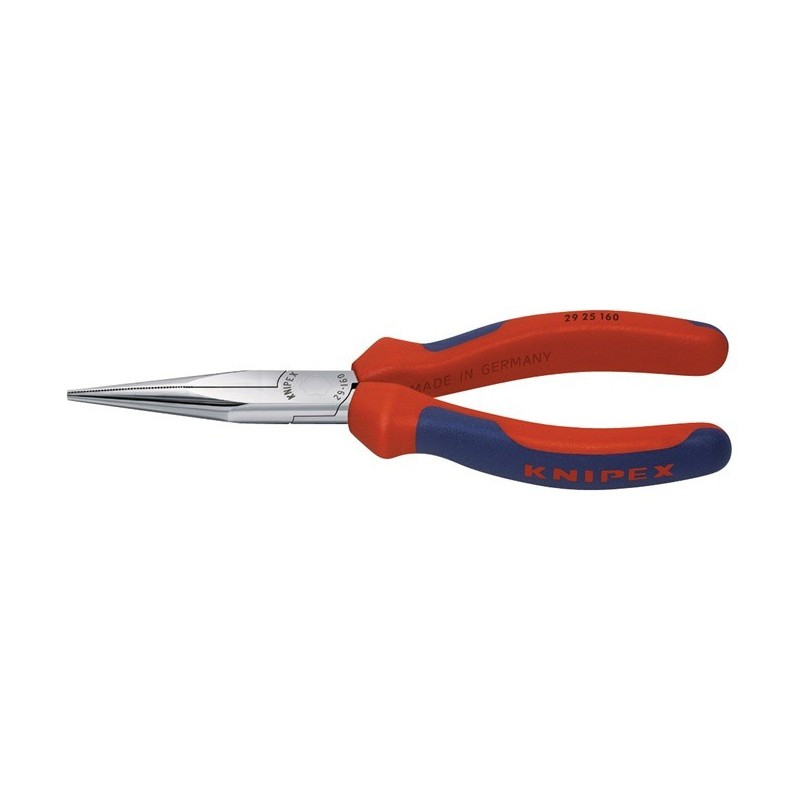 Pince téléphone DIN ISO 5745 L. totale 160 mm chromé gaine bicomposant KNIPEX Pince téléphone DIN ISO 5745 L. totale 160 mm chromé gaine bicomposant KNIPEX