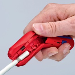 Outil à dénuder KNIPEX universel ErgoStrip® longueur totale 130 mm KNIPEX