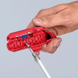 Outil à dénuder KNIPEX universel ErgoStrip® longueur totale 130 mm KNIPEX