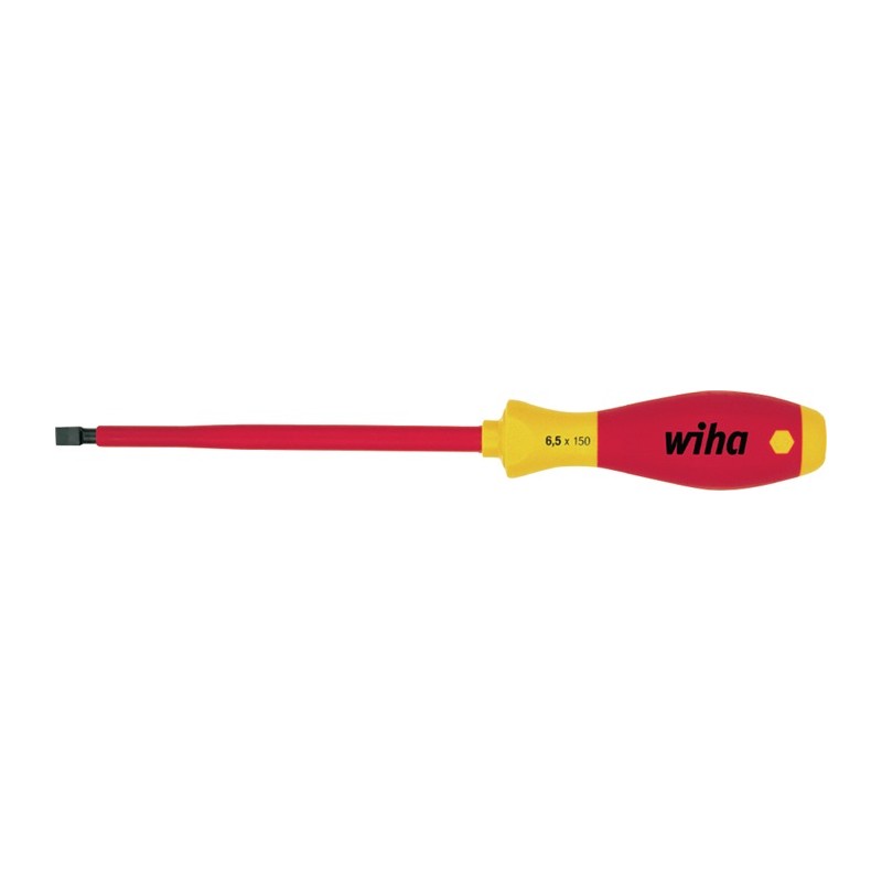Tournevis 320N largeur de lame 3,5 mmx100 mm VDE isolé WIHA Tournevis 320N largeur de lame 3,5 mmx100 mm VDE isolé WIHA