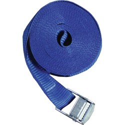 Sangle 4 Ml d’amarrage DIN EN 12195-2l. 25 mm avec fermeture à serrage LC U 250 daN 2 un. PROMAT