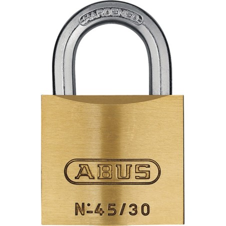 Cadenas cylindrique 45/30 verrouillage multipoints laiton ABUS