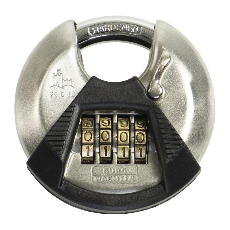 Cadenas à combinaison Circle 23 acier inox. BURG-WÄCHTER Cadenas à combinaison Circle 23 acier inox. BURG-WÄCHTER