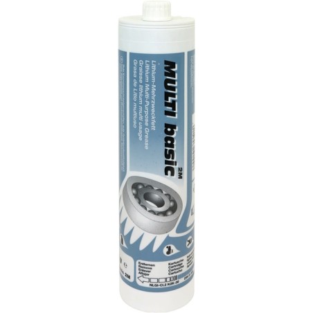 Graisse multiusage au lithium Lube-Shuttle® MULTI basic 2M 500 g clair cartouche vissable MATO
