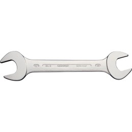 Clé à fourche 6 4 x 5 mm longueur 100 mm chromé GEDORE