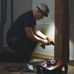 Lampe frontale à LED I-View 3,8 V 1 600 mAh Li-ion SCANGRIP