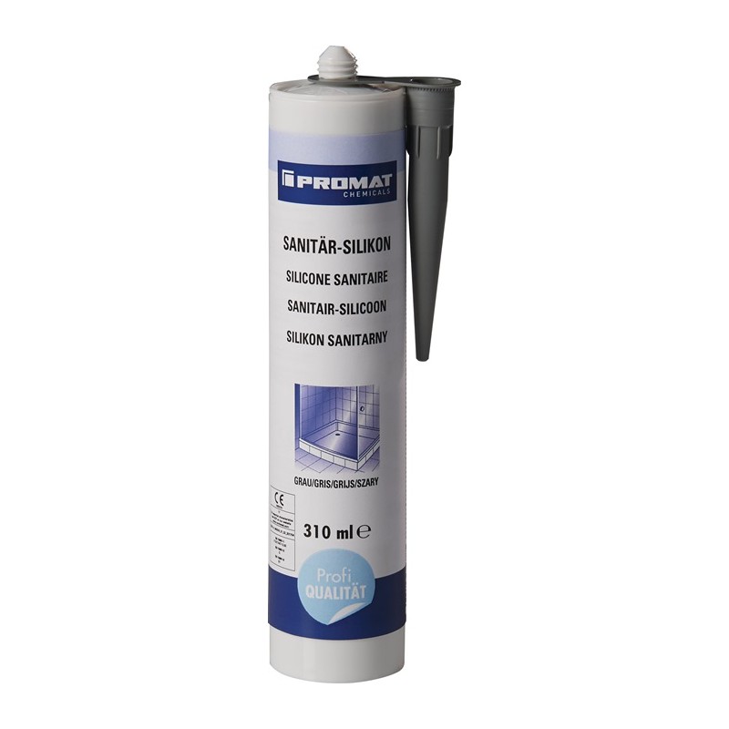 Silicone sanitaire gris 310 ml cartouche PROMAT CHEMICALS Silicone sanitaire gris 310 ml cartouche PROMAT CHEMICALS