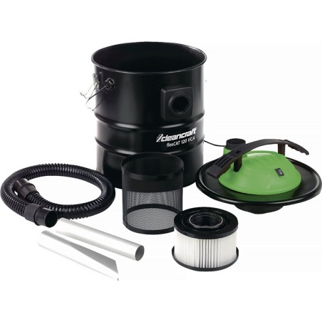 Aspirateur de cendres flexCAT 120 VCA 1 200 W 1 500 l/min 150 mbar 20 l CLEANCRAFT