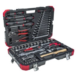 Valise de douilles/d'outillage à main R4600 3100 100 pièces SW 4-32 mm GEDORE RED