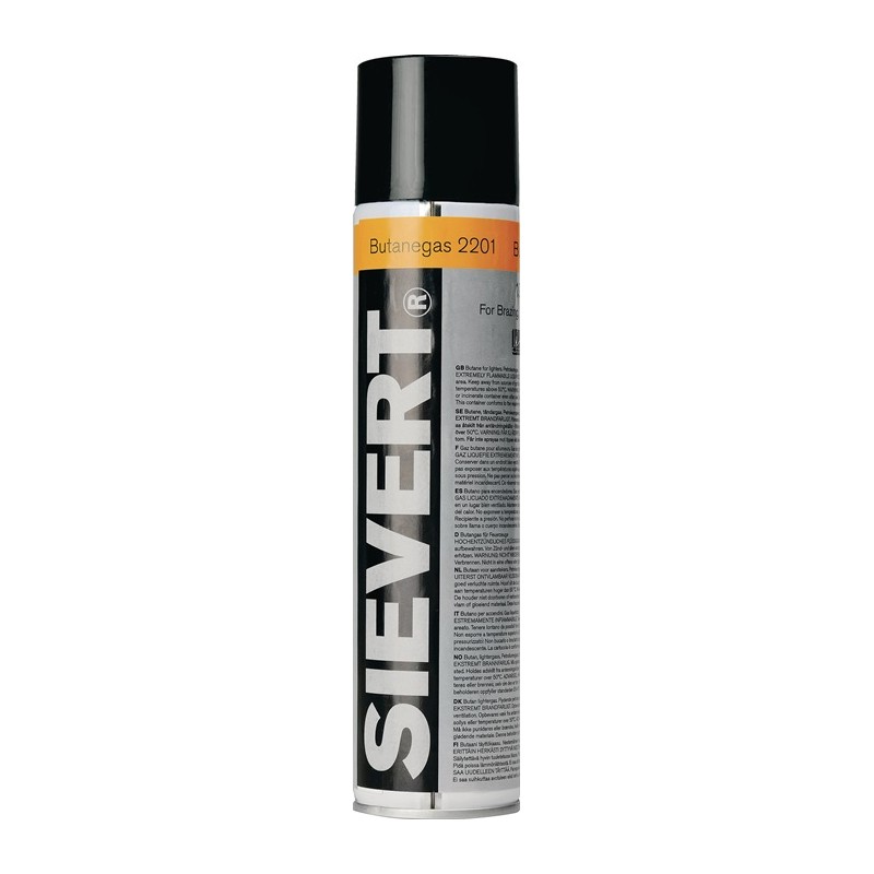 Cartouche de gaz Butan Gas 2201 256 g 330 ml SIEVERT Cartouche de gaz Butan Gas 2201 256 g 330 ml SIEVERT