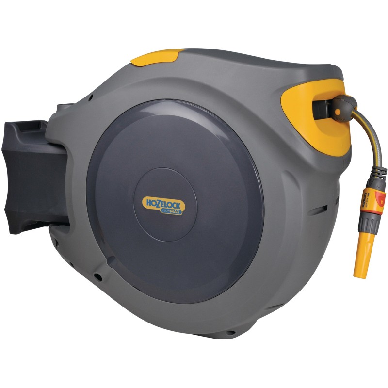 Support de tuyau muraux Auto Reel 40 largeur 49 cm profondeur 28 cm HOZELOCK Support de tuyau muraux Auto Reel 40 largeur 49 cm profondeur 28 cm HOZELOCK