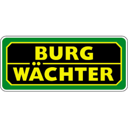 Cadenas cylindrique 21 70 largeur du corps de verrou 70 mm acier inoxydable fermeture différente BURG-WÄCHTER