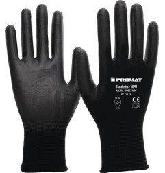 12 paires Gants Blackstar NPU taille 7 (M) noir EN 388 - catégorie EPI II EN 388 PROMAT