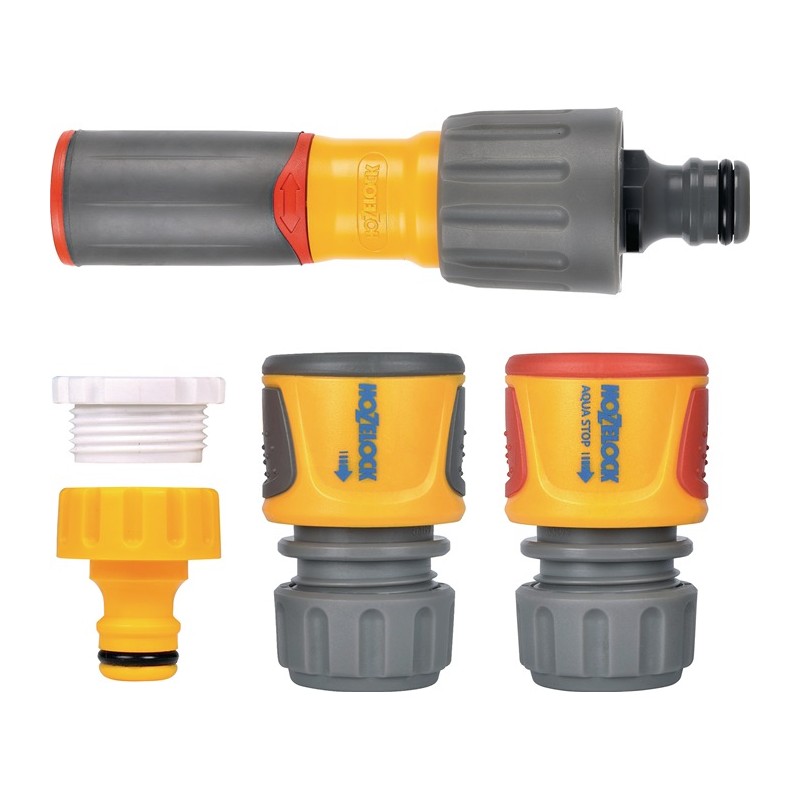 Kit de d'arrosage HOZELOCK Raccords de tuyaux PVC 1/2 " 12.5 + 15 mm Kit de d'arrosage HOZELOCK Raccords de tuyaux PVC 1/2 " 12.5 + 15 mm