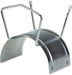 Porte-tuyau largeur 220 mm profondeur 170 mm acier galvanisé