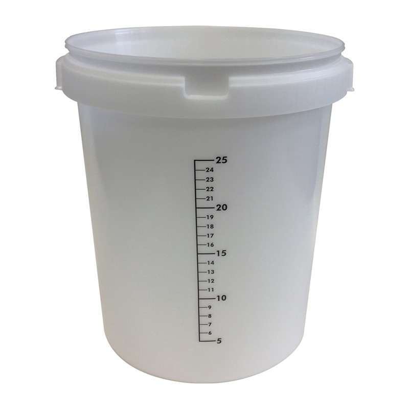 Seau de mélange GRIPLINE 30l avec échelle 25l Seau de mélange GRIPLINE 30l avec échelle 25l
