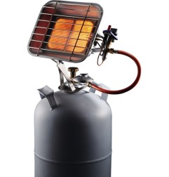 Chauffage radiant HGS 4400/1 P 2,6-4,4 kW réglable en continu env. 320 g/h 50 mb