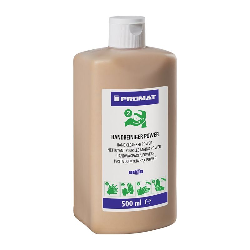 Nettoyant pour les mains Power 500 ml sans savon, sans solvant, parfumé PROMAT Nettoyant pour les mains Power 500 ml sans savon, sans solvant, parfumé PROMAT