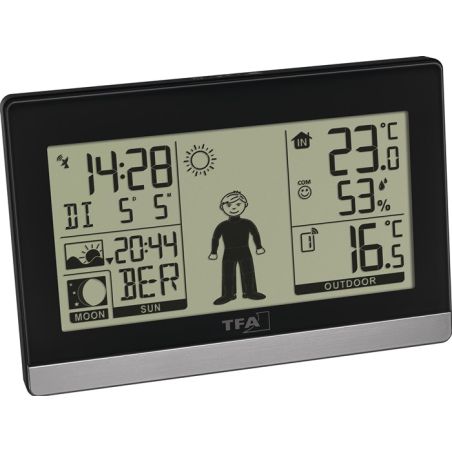 DEWALT Scie à Station météo Weather Boy H97xl145xP39mm noir/argenté plastique pour intérieur eDWS773 DEWALT