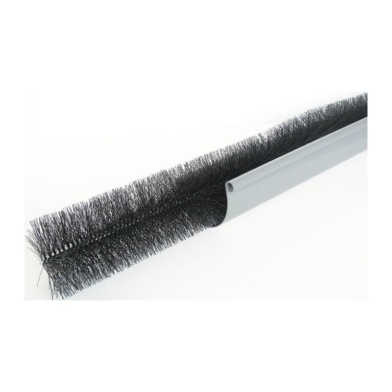 Brosse protège-gouttières largeur 100-125 mm longueur 1,2 m noir PROTEKTOR Brosse protège-gouttières largeur 100-125 mm longueur 1,2 m noir PROTEKTOR