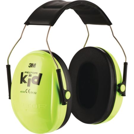 Casque 3M antibruit pour enfants KIDDY SWISS MADE SNR 24dB