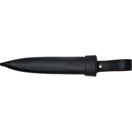 Fourreau en cuir longueur totale 240 mm adapté à couteau de travail 4000 817 826