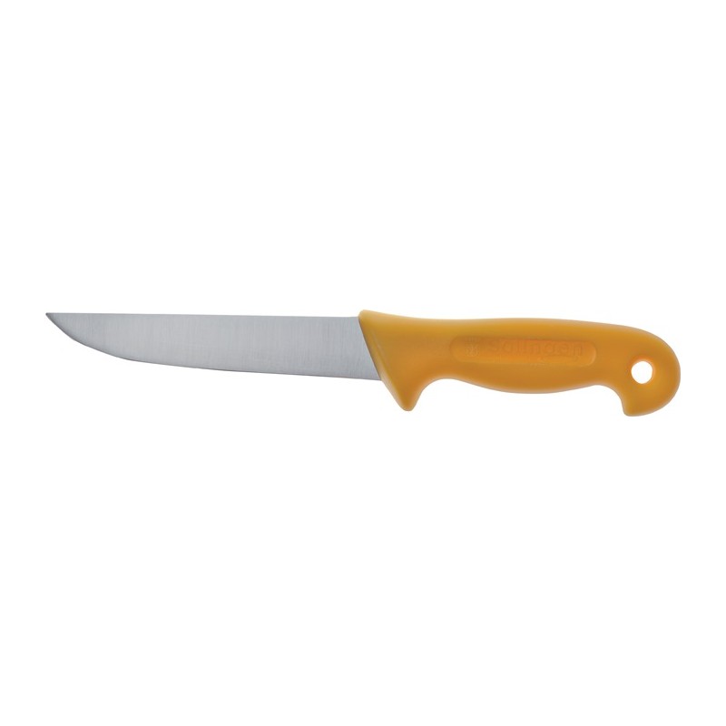 Couteau industriel L. totale 285 mm L. des lames 150 mm épaisseur du dos 2,5 mm poignée en plastique Couteau industriel L. totale 285 mm L. des lames 150 mm épaisseur du dos 2,5 mm poignée en plastique