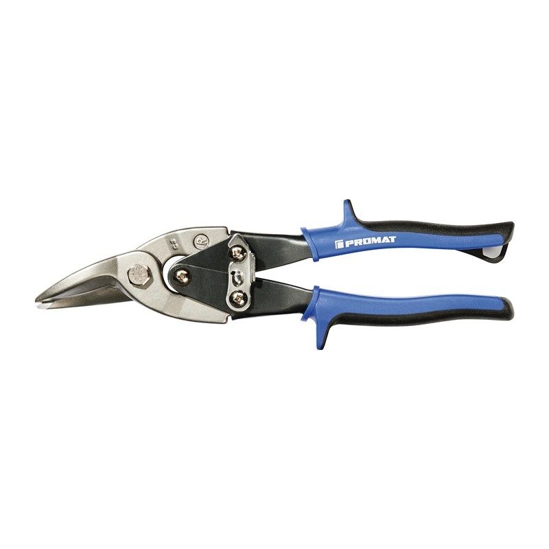 Cisaille à chantourner longueur 248 mm à droite acier max. 1,2 mm PROMAT Cisaille à chantourner longueur 248 mm à droite acier max. 1,2 mm PROMAT